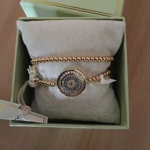 Eye Candy, gold color bracelets